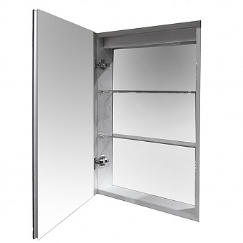 SMART CABINETS встраиваемый шкаф с одной дверцей и двойным зеркалом с подсветкой 591Х762Х100