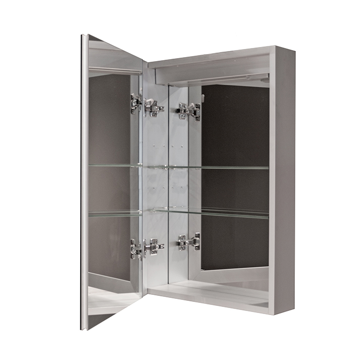SMART CABINETS шкаф универсальный подвесной с одной дверцей и двойным зеркалом 500Х750Х135